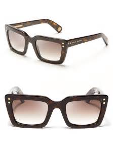 marc jacobs square tinted sunglasses